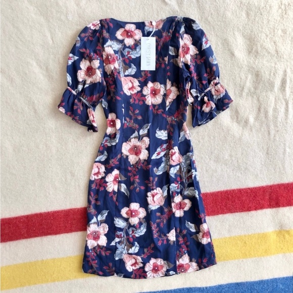 NWT Christy Dawn Ono dress in midnight anemone - Picture 6 of 9
